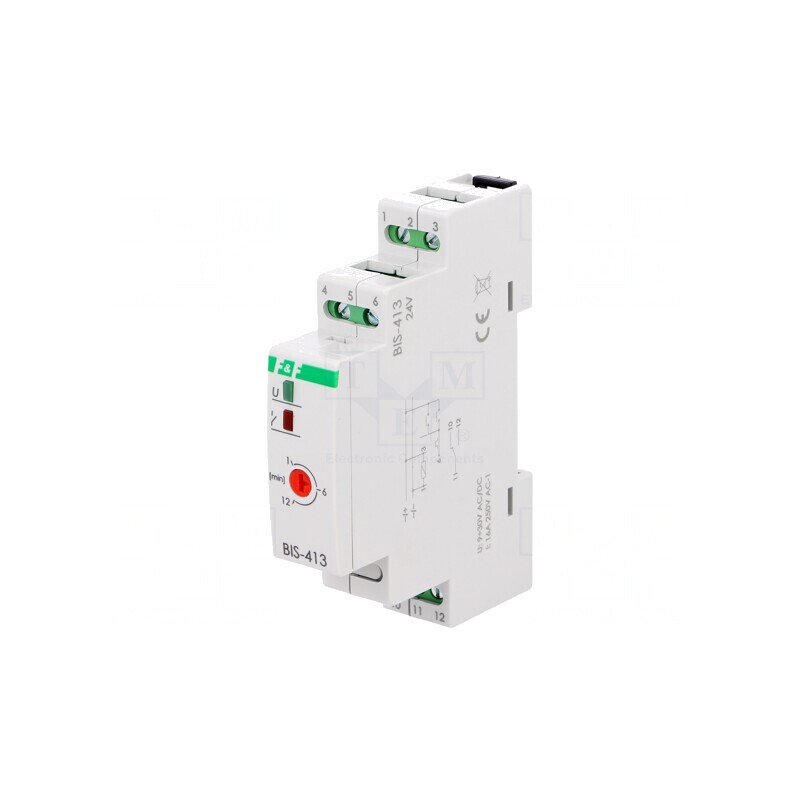 Releu Bistabil SPDT 16A IP20 24V AC/DC | Electronic-mag.ro | Componente Electronice