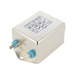 Filtru anti-interferențe monofazat 250VAC 6A | Electronic-mag.ro | Componente Electronice