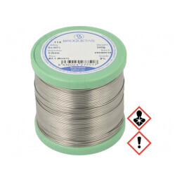 Sârmă de lipit cu plumb 0,8mm 0,5kg BROFIL | Electronic-mag.ro | Componente Electronice