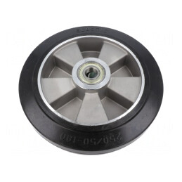 Roată de transport 250mm 550kg gumă ALGE | Electronic-mag.ro | Componente Electronice