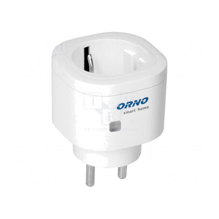 Priză de rețea 230VAC IP20 Albă Schuko | Electronic-mag.ro | Componente Electronice
