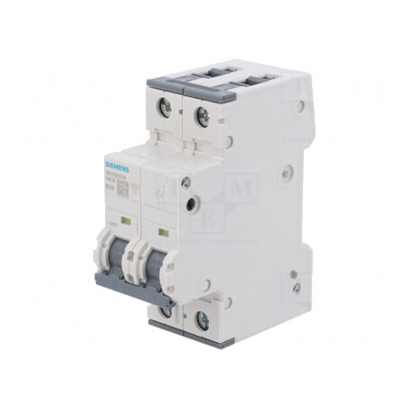 Întrerupător de supracurent 10A 2P 230/400V 10kA | Electronic-mag.ro | Componente Electronice