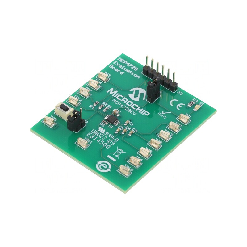 Kit Dezvoltare Microchip MCP4728EV | Electronic-mag.ro | Componente Electronice