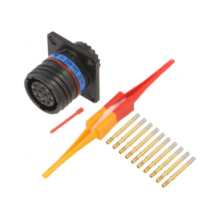 Conector militar dimensiune 13 Series III mamă | Electronic-mag.ro | Componente Electronice