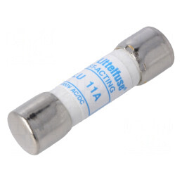 Siguranță ceramică 11A 1kVAC 1kVDC 10,3x38mm | Electronic-mag.ro | Componente Electronice