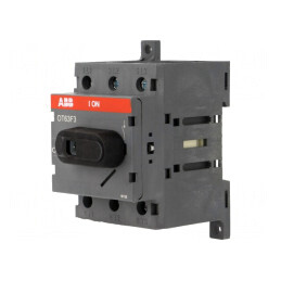 Separator-întrerupător 3 Poli pentru şină DIN 63A OT | Electronic-mag.ro | Componente Electronice