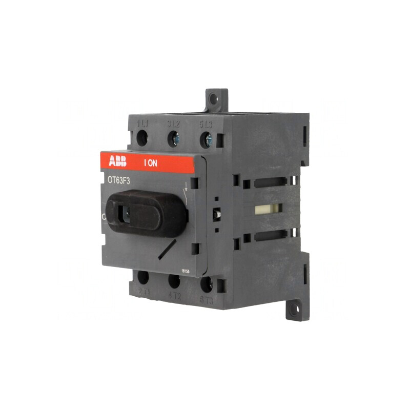 Separator-întrerupător 3 Poli pentru şină DIN 63A OT | Electronic-mag.ro | Componente Electronice