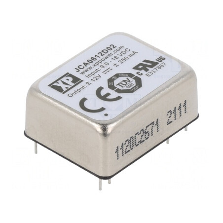 Convertor DC/DC 6W 9-18V la 12V/-12V THT | Electronic-mag.ro | Componente Electronice