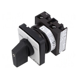 Comutator cu Came 3 Pozitii 20A HAND-0-AUTO pentru Încastrare | Electronic-mag.ro | Componente Electronice