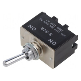 Comutator Basculant DPDT ON-ON 30A 250VAC 30VDC