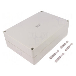 Carcasă Universală Gri 180x254x84mm | Electronic-mag.ro | Componente Electronice