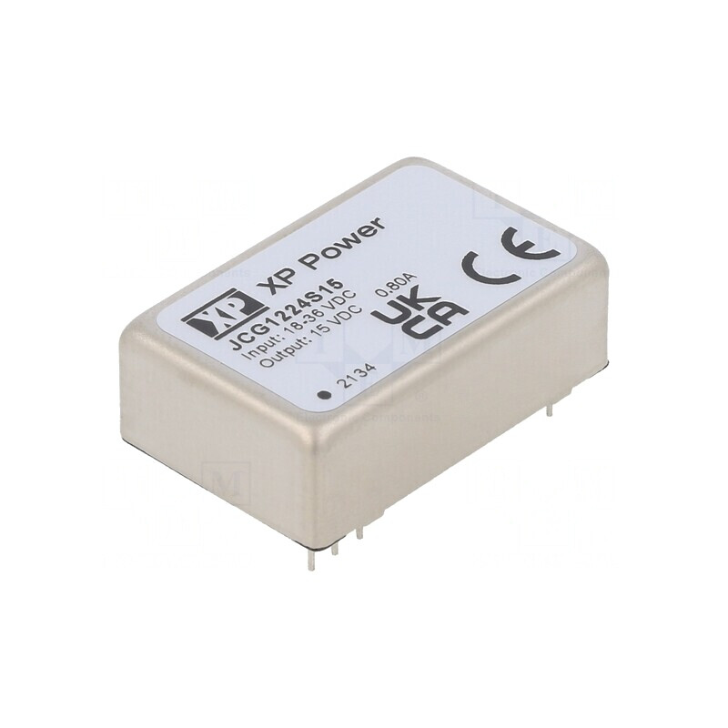 Convertor DC/DC 12W 18-36V la 15V 800mA THT | Electronic-mag.ro | Componente Electronice