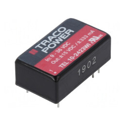 Convertor DC/DC 10W 9-36V la 15V/-15V | Electronic-mag.ro | Componente Electronice