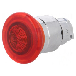 Comutator apăsare 22mm IP66 roșu | Electronic-mag.ro | Componente Electronice