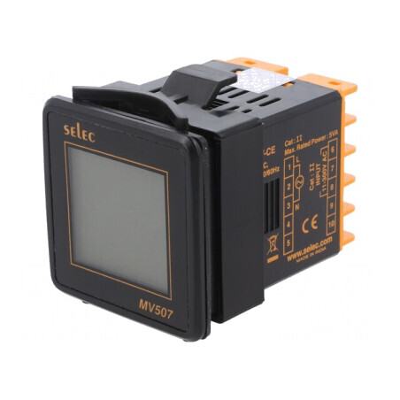Voltmetru Digital de Panou 50-480V LCD | Electronic-mag.ro | Componente Electronice