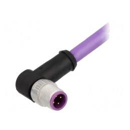 Mufă M12 4 PIN Profibus 1m PVC Cabluri | Electronic-mag.ro | Componente Electronice