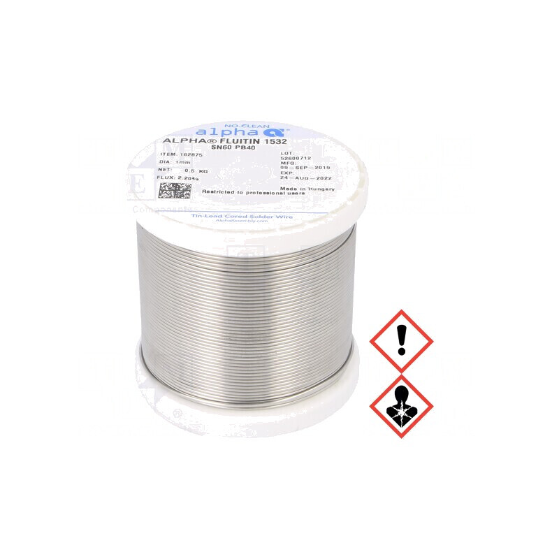 Sârmă de lipit 1mm 500g cu plumb 183÷190°C | Electronic-mag.ro | Componente Electronice Sârmă de lipit 1mm 500g cu plumb 183÷190°C | Electronic-mag.ro | Componente Electronice