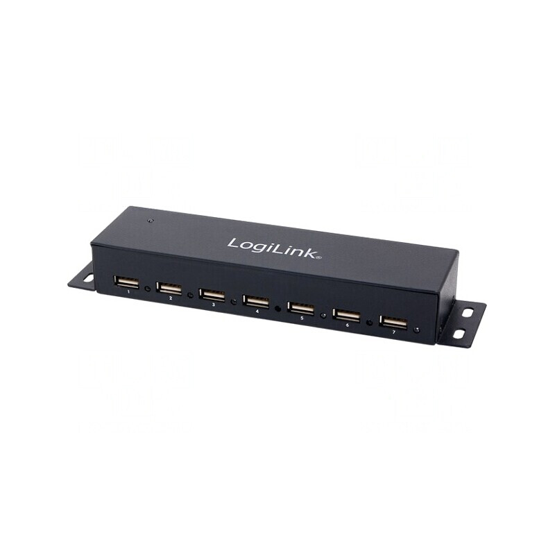 Hub USB 2.0 cu 7 Porturi Fixat pe Blat 480Mbps Plug and Play | Electronic-mag.ro | Componente Electronice Hub USB 2.0 cu 7 Porturi Fixat pe Blat 480Mbps Plug and Play | Electronic-mag.ro | Componente Electronice