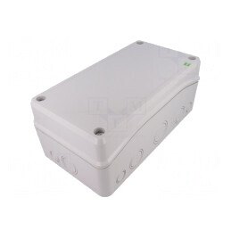 Carcasă Universală Gri Industrial 330x180x130mm | Electronic-mag.ro | Componente Electronice