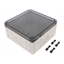 Carcasă Universală Polistiren 180x182x90mm | Electronic-mag.ro | Componente Electronice