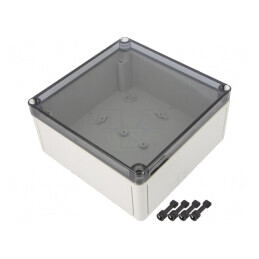 Carcasă Universală Polistiren 180x182x90mm | Electronic-mag.ro | Componente Electronice