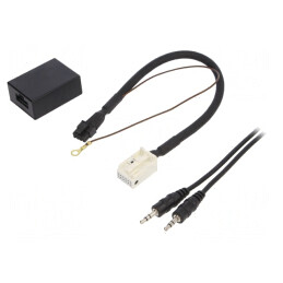 Adaptor Bluetooth Jack 3.5mm AUX pentru Audi, Seat, VW, Škoda