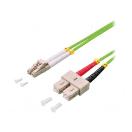 Patch cord fibră optică OM5 LC/UPC 10m LSZH