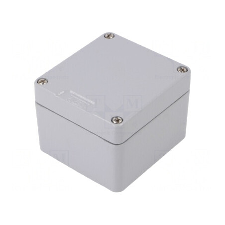Carcasă Universală Aluminiu IP66 75x80x57mm | Electronic-mag.ro | Componente Electronice