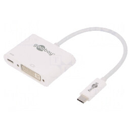 Adaptor USB 3.0 Alb 0,15m 60W Full HD | Electronic-mag.ro | Componente Electronice