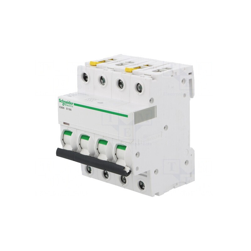 Întrerupător de Supracurent 16A 4 Poli 400V | Electronic-mag.ro | Componente Electronice
