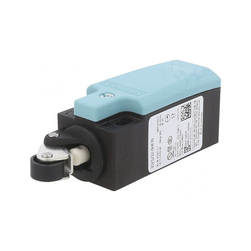 Limitator Cursă Manetă 14mm Rola Plastic 13mm 10A | Electronic-mag.ro | Componente Electronice