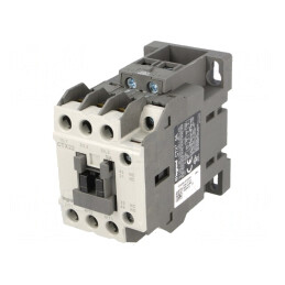 Contactor 3-polar 230VAC 9A cu 3 Contacte Auxiliare