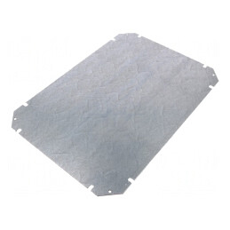 Placă de Montare Oțel Zincată 250x350x2mm | Electronic-mag.ro | Componente Electronice