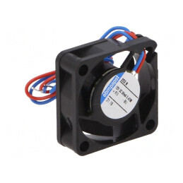 Ventilator: DC | axial | 12VDC | 25x25x8mm | 3,22m3/h | 15dBA | rulment | 252N