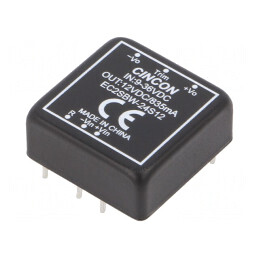 Convertor DC/DC 10W 9-36V la 12V 835mA | Electronic-mag.ro | Componente Electronice