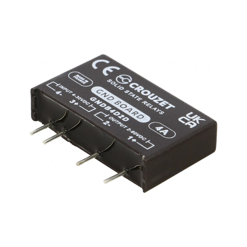 Releu Semiconductor 4-30VDC 4A GNDB4D2D | Electronic-mag.ro | Componente Electronice