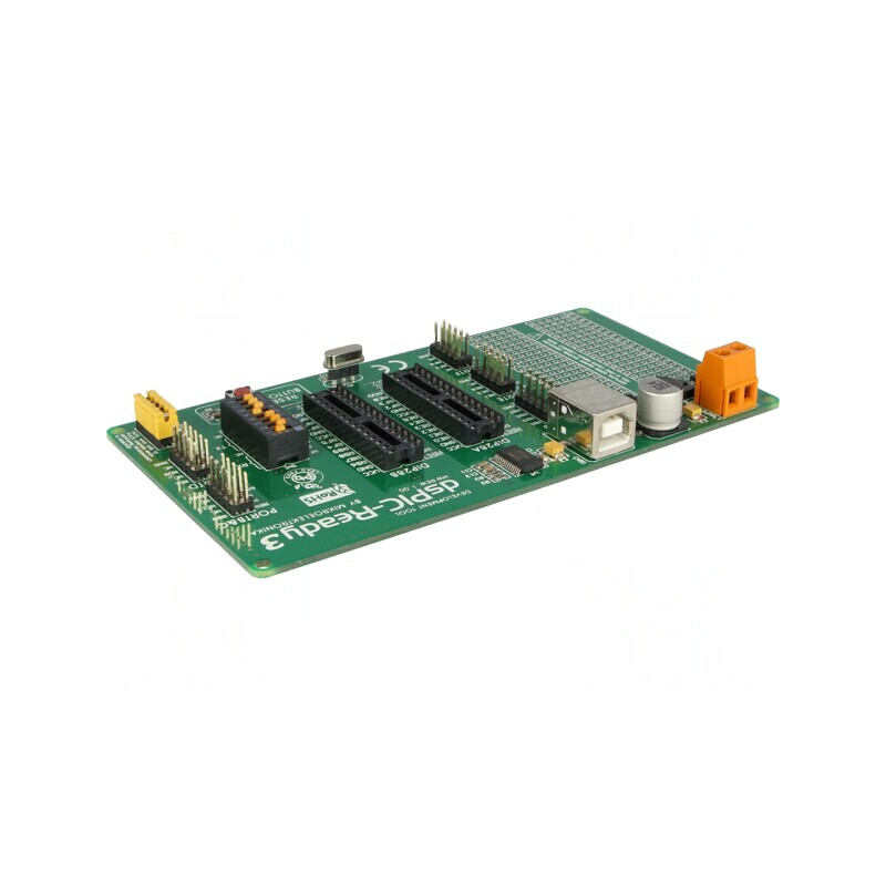 Placă Prototip DSPIC-READY3 pentru Microchip PIC DSPIC | Electronic-mag.ro | Componente Electronice