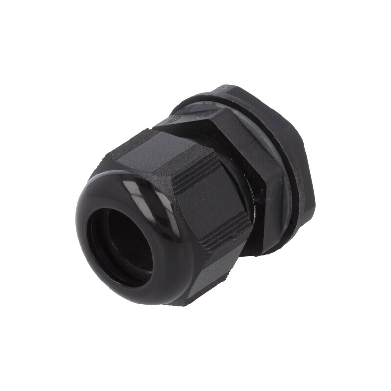 Set 10 Garnituri Etanșare PG21 IP66/IP68 Poliamidă Neagră | Electronic-mag.ro | Componente Electronice