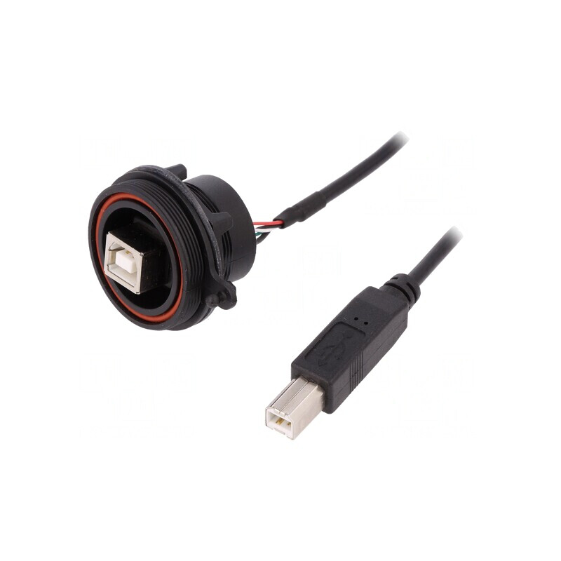 Soclu USB B Buccaneer 4 PIN PX0844/B/0M50/B | Electronic-mag.ro | Componente Electronice