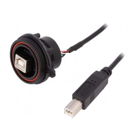 Soclu USB B Buccaneer 4 PIN PX0844/B/0M50/B | Electronic-mag.ro | Componente Electronice