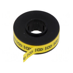 Etichetă Marcaj Galbenă 0-9 5mm | Electronic-mag.ro | Componente Electronice