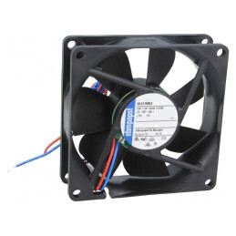 Ventilator axial 12V 80x80x25mm 45m3/h 21dBA cu bilă | Electronic-mag.ro | Componente Electronice