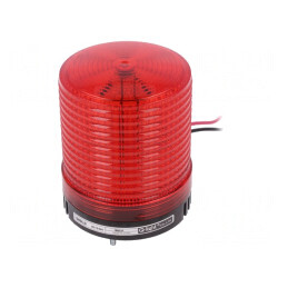 Semnalizator Luminos Flash Roșu 10-30VDC IP65 | Electronic-mag.ro | Componente Electronice