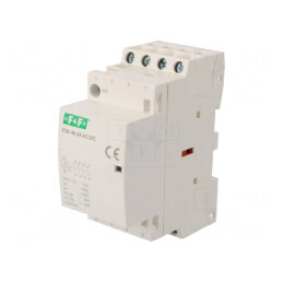 Contactor 4P 25A 24V AC/DC NO IP20 | Electronic-mag.ro | Componente Electronice