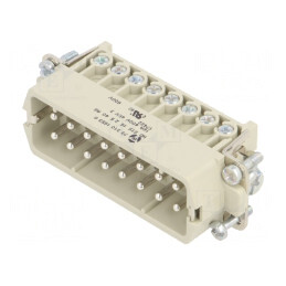 Conector HDC Tată 2x16 Argintat | Electronic-mag.ro | Componente Electronice