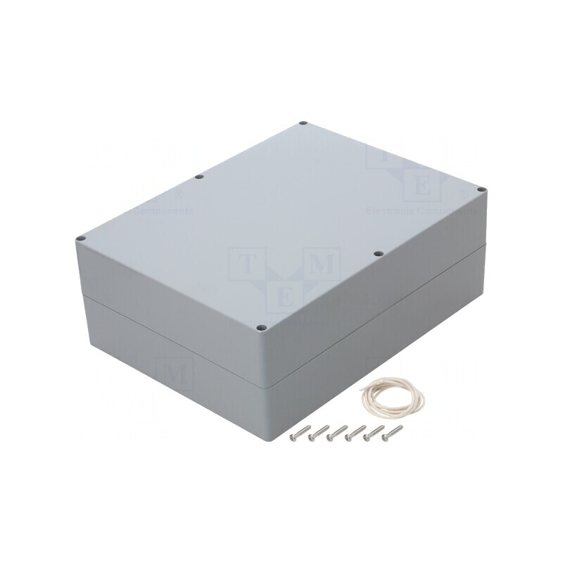 Carcasă universală ABS gri închis 230x300x111mm | Electronic-mag.ro | Componente Electronice