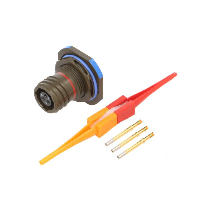 Conector Militar Dimensiune 9 MIL-DTL-38999 III Oliv | Electronic-mag.ro | Componente Electronice Conector Militar Dimensiune 9 MIL-DTL-38999 III Oliv | Electronic-mag.ro | Componente Electronice