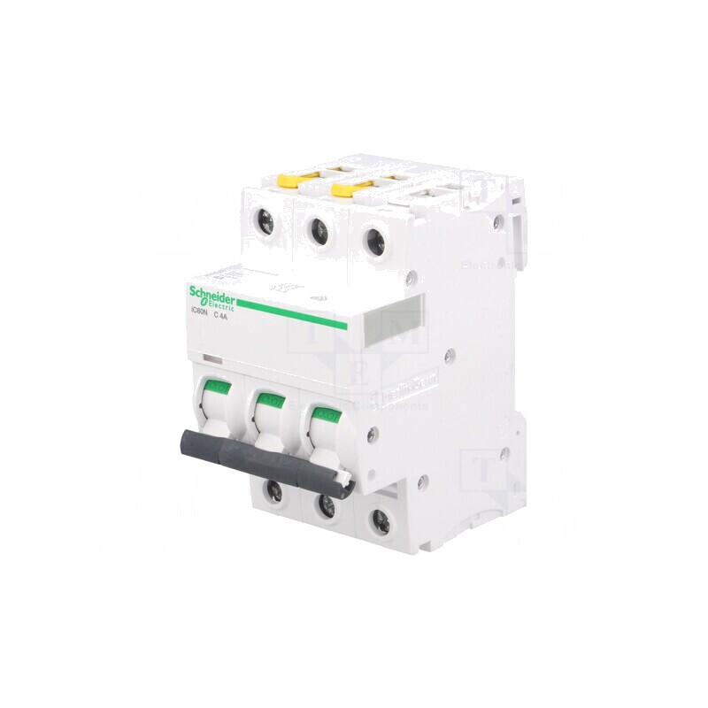 Întrerupător de Supracurent 400VAC 4A 3 Poli C A9F04304 | Electronic-mag.ro | Componente Electronice