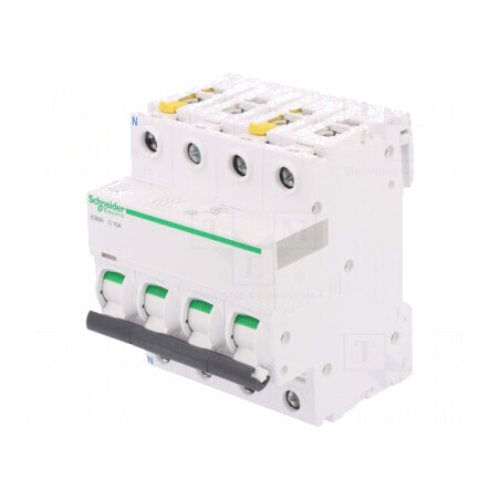 Întrerupător de supracurent 10A 3P 400VAC 6kA | Electronic-mag.ro | Componente Electronice
