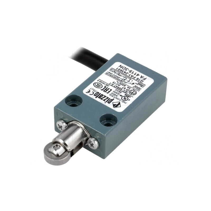 Limitator cursă bolţ cu rolă 10A 400VAC | Electronic-mag.ro | Componente Electronice